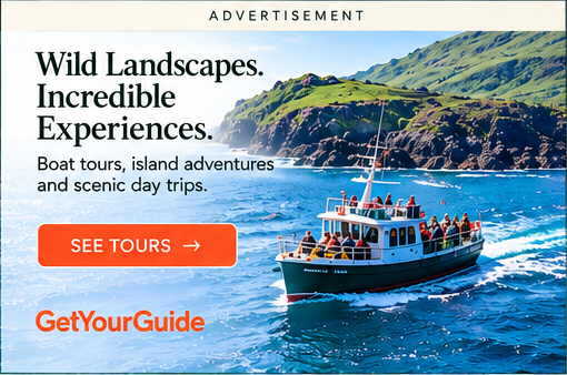 Wild landscapes: boat tours, island adventures and scenic day trips. See tours at GetYourGuide.